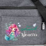 Ισοθερμικό Τσαντάκι Φαγητού Παιδικό με Όνομα, Pink Mermaid