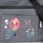 Ισοθερμικό Τσαντάκι Φαγητού Παιδικό με Όνομα, Ocean Mermaid