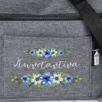 Ισοθερμικό Τσαντάκι Φαγητού Παιδικό με Όνομα, Daisy Bouquet