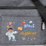Ισοθερμικό Τσαντάκι Φαγητού Παιδικό με Όνομα, Happy Astronaut