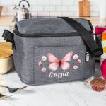 Ισοθερμικό Τσαντάκι Φαγητού Παιδικό με Όνομα, Butterfly Wings