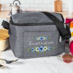 Ισοθερμικό Τσαντάκι Φαγητού Παιδικό με Όνομα, Daisy Bouquet