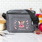 Ισοθερμικό Τσαντάκι Φαγητού Παιδικό, με Όνομα, Pink Fairy