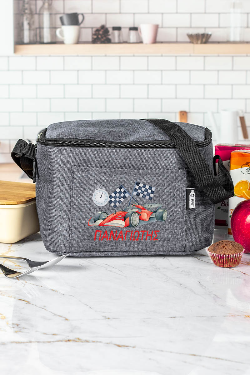 Ισοθερμικό Τσαντάκι Φαγητού Παιδικό με Όνομα, Race Legend