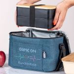 Ισοθερμικό Τσαντάκι Φαγητού Παιδικό με Όνομα, Gaming Beat