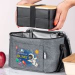 Ισοθερμικό Τσαντάκι Φαγητού Παιδικό με Όνομα, Galactic Explorer