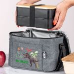 Ισοθερμικό Τσαντάκι Φαγητού Παιδικό με Όνομα, Jurassic Power