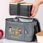 Ισοθερμικό Τσαντάκι Φαγητού Παιδικό με Όνομα, Football Hero