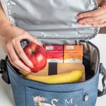 Ισοθερμικό Τσαντάκι Φαγητού Παιδικό με Όνομα, Blossom Swan