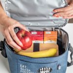 Ισοθερμικό Τσαντάκι Φαγητού Παιδικό με Όνομα, Black King