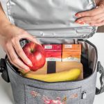 Ισοθερμικό Τσαντάκι Φαγητού Παιδικό με Όνομα, Blossom Hearts