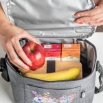 Ισοθερμικό Τσαντάκι Φαγητού Παιδικό με Όνομα, Flower Fusion