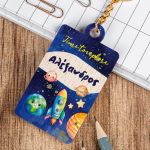 Προσωποποιημένο Μπρελόκ Παιδικό Ξύλινο με Όνομα, Explore