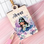 Προσωποποιημένο Μπρελόκ Παιδικό Ξύλινο με Όνομα, Pearl