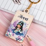 Προσωποποιημένο Μπρελόκ Παιδικό Ξύλινο με Όνομα, Pearl