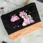 Κασετίνα - Τσαντάκι Μεγάλης Χωρητικότητας με Σχέδιο Σύννεφα