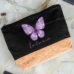 Κασετίνα - Τσαντάκι Μεγάλης Χωρητικότητας με Σχέδιο Butterfly