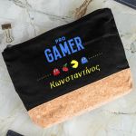 Κασετίνα - Τσαντάκι Μεγάλης Χωρητικότητας με Σχέδιο Πακμαν