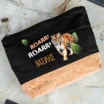 Κασετίνα - Τσαντάκι Μεγάλης Χωρητικότητας με Σχέδιο Τίγρης