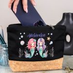 Κασετίνα - Τσαντάκι Μεγάλης Χωρητικότητας με Σχέδιο Γοργόνες