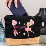 Κασετίνα - Τσαντάκι Μεγάλης Χωρητικότητας με Σχέδιο Μπαλαρίνα