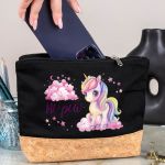 Κασετίνα - Τσαντάκι Μεγάλης Χωρητικότητας με Σχέδιο Σύννεφα