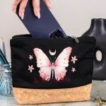Κασετίνα - Τσαντάκι Μεγάλης Χωρητικότητας με Σχέδιο Πεταλούδα