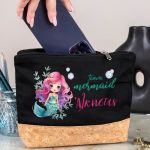 Κασετίνα - Τσαντάκι Μεγάλης Χωρητικότητας με Σχέδιο Άριελ