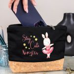 Κασετίνα - Τσαντάκι Μεγάλης Χωρητικότητας με Σχέδιο Κουνελάκι