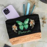 Κασετίνα - Τσαντάκι Μεγάλης Χωρητικότητας με Σχέδιο Κήπος