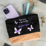 Κασετίνα - Τσαντάκι Μεγάλης Χωρητικότητας με Σχέδιο Πεταλούδες