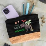 Κασετίνα - Τσαντάκι Μεγάλης Χωρητικότητας με Σχέδιο Δεινόσαυρος