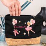 Κασετίνα - Τσαντάκι Μεγάλης Χωρητικότητας με Σχέδιο Μπαλαρίνα