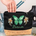 Κασετίνα - Τσαντάκι Μεγάλης Χωρητικότητας με Σχέδιο Κήπος