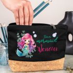 Κασετίνα - Τσαντάκι Μεγάλης Χωρητικότητας με Σχέδιο Άριελ