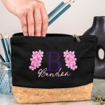 Κασετίνα - Τσαντάκι Μεγάλης Χωρητικότητας με Σχέδιο Μονόγραμμα