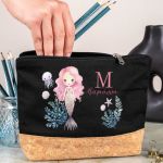 Κασετίνα - Τσαντάκι Μεγάλης Χωρητικότητας με Σχέδιο Ωκεανός