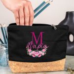 Κασετίνα - Τσαντάκι Μεγάλης Χωρητικότητας με Σχέδιο Μπουκέτο