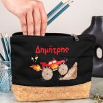 Κασετίνα - Τσαντάκι Μεγάλης Χωρητικότητας με Σχέδιο Φορτηγό