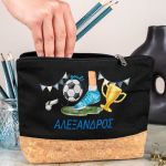 Κασετίνα - Τσαντάκι Μεγάλης Χωρητικότητας με Σχέδιο Γκολ