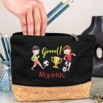 Κασετίνα - Τσαντάκι Μεγάλης Χωρητικότητας με Σχέδιο Football