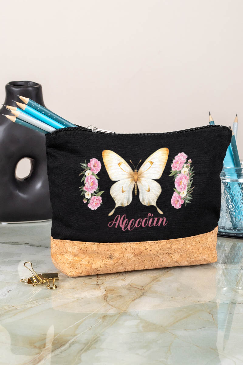 Κασετίνα - Τσαντάκι Μεγάλης Χωρητικότητας με Σχέδιο Πέταλα