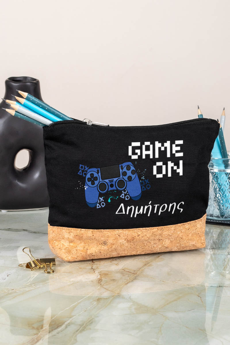 Κασετίνα - Τσαντάκι Μεγάλης Χωρητικότητας με Σχέδιο Κονσόλα