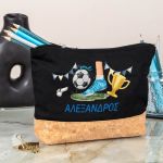 Κασετίνα - Τσαντάκι Μεγάλης Χωρητικότητας με Σχέδιο Γκολ