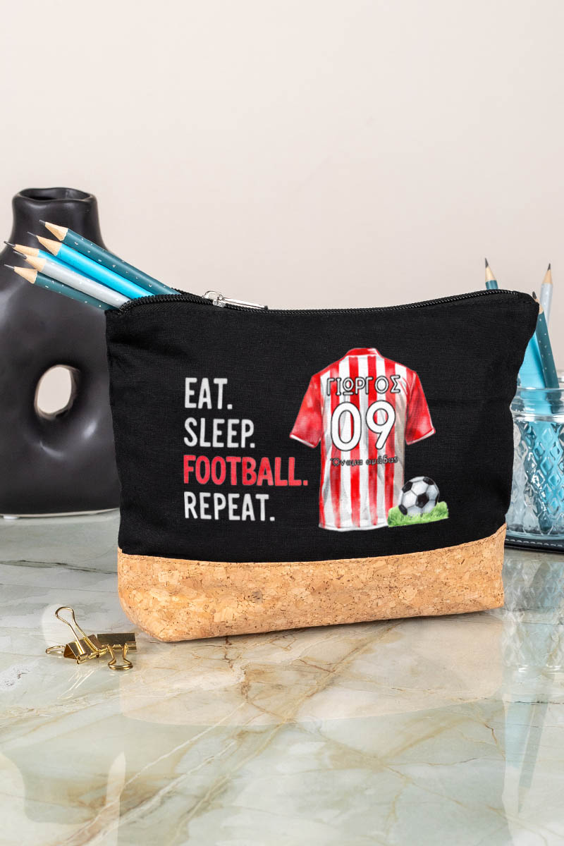 Κασετίνα - Τσαντάκι Μεγάλης Χωρητικότητας με Σχέδιο Φανέλα 1