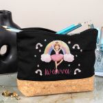 Κασετίνα - Τσαντάκι Μεγάλης Χωρητικότητας με Σχέδιο Χορεύτρια