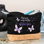 Κασετίνα - Τσαντάκι Μεγάλης Χωρητικότητας με Σχέδιο Πεταλούδες