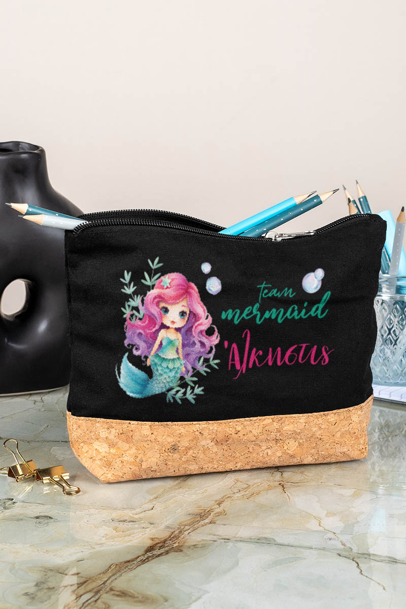 Κασετίνα - Τσαντάκι Μεγάλης Χωρητικότητας με Σχέδιο Άριελ