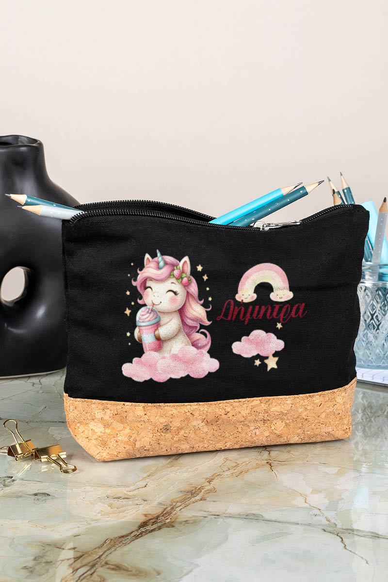 Κασετίνα - Τσαντάκι Μεγάλης Χωρητικότητας με Σχέδιο Milkshake