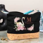 Κασετίνα - Τσαντάκι Μεγάλης Χωρητικότητας με Σχέδιο Κύκνος